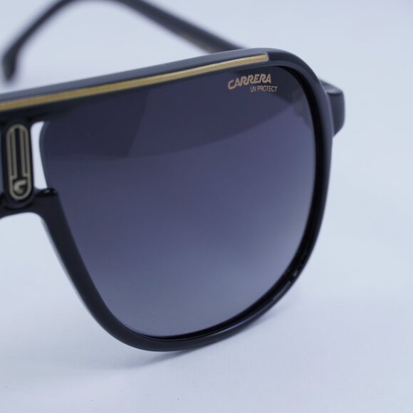 🕶️ New Carrera 1047/S 02M2 9O Sunglasses - Black/Gold Frame - Picture 5 of 12